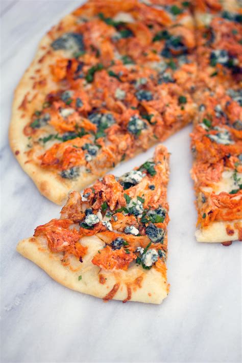 Easy Buffalo Chicken Pizza Recipe We Are Not Martha