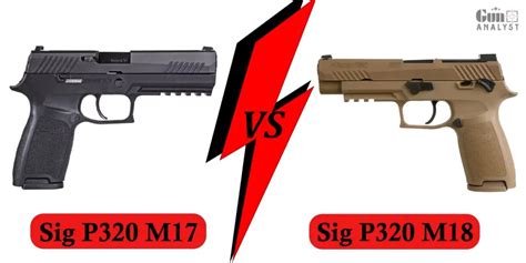 Difference Between Sig P M Vs Sig P M Gunanalyst