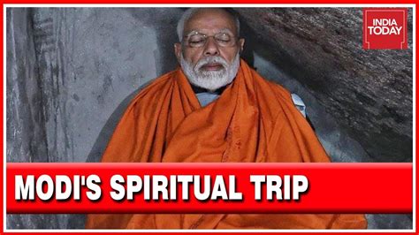 PM Modi Emerges From Cave At Kedarnath After Meditating Through The