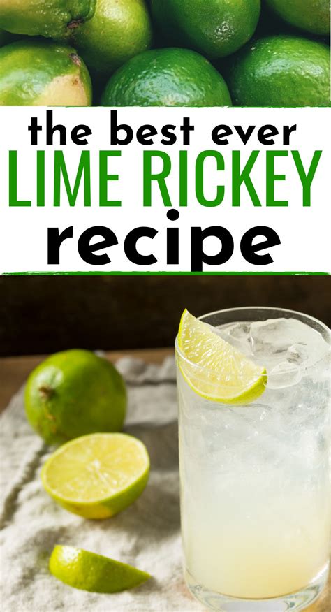 The Best Lime Rickey Recipe