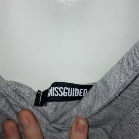 Missguided Grey Crop Top Bralet Depop