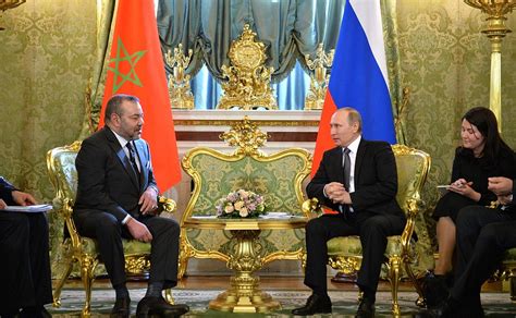 Meeting with King Mohammed VI of Morocco • President of Russia