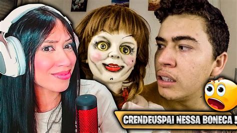 WHINDERSSON NUNES O DIA EM QUE EU ASSISTI ANNABELLE 2 REACT YouTube