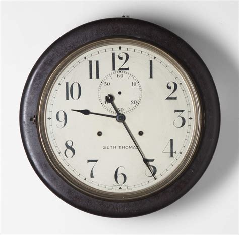 Seth Thomas 30 Day Gallery Clock Cottone Auctions