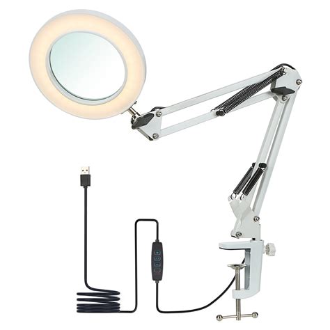 Lampe Loupe Sur Pied X Savsoo Lampe De Bureau Led Avec Contr Le