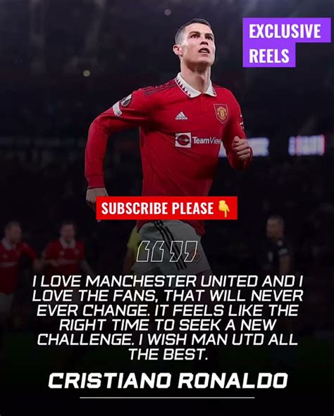 Cristiano Ronaldos Farewell Message To Manchester United ️ Shorts