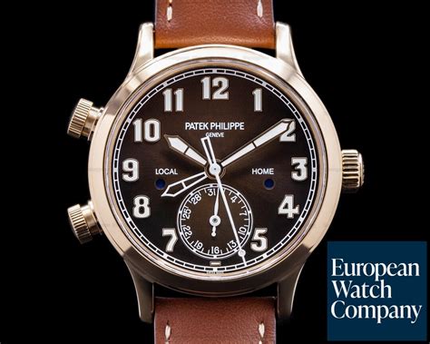 Patek Philippe 7234R 001 Mid Size 7234R Calatrava Pilot Travel Time 18k