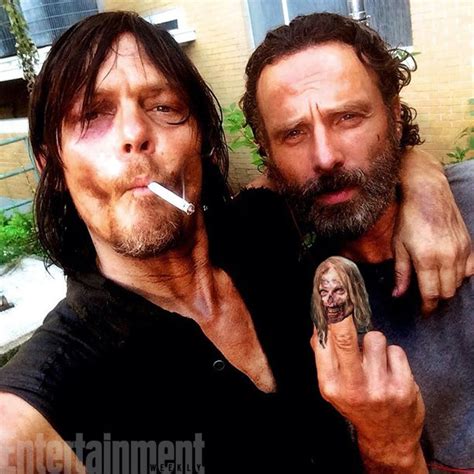 Norman Reedus' Personal 'Walking Dead' Photo Album | EW.com