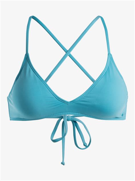 Beach Classics Triangle Bikini Top For Women Roxy