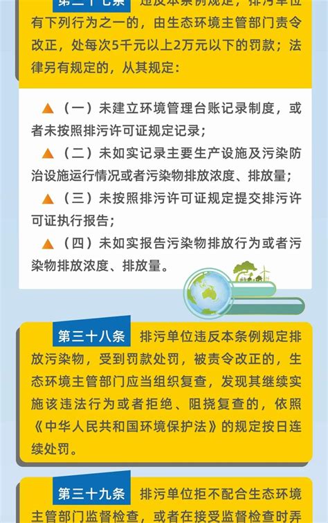 一图读懂 排污许可管理条例 甘肃省环境保护产业协会甘肃环境保护网