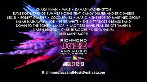 Richmond Jazz And Music Festival Youtube