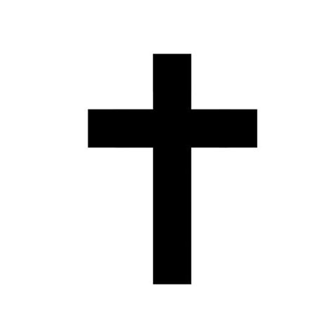 Top Solid Black Plain Cross Tattoo Images for Pinterest Tattoos Tattoo ...