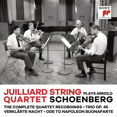 Juilliard String Quartet Plays Schoenberg Cd Schoenberg Arnold