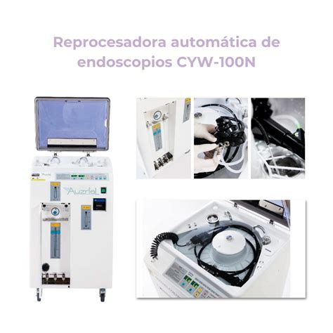 Reprocesadoras automáticas de endoscopios