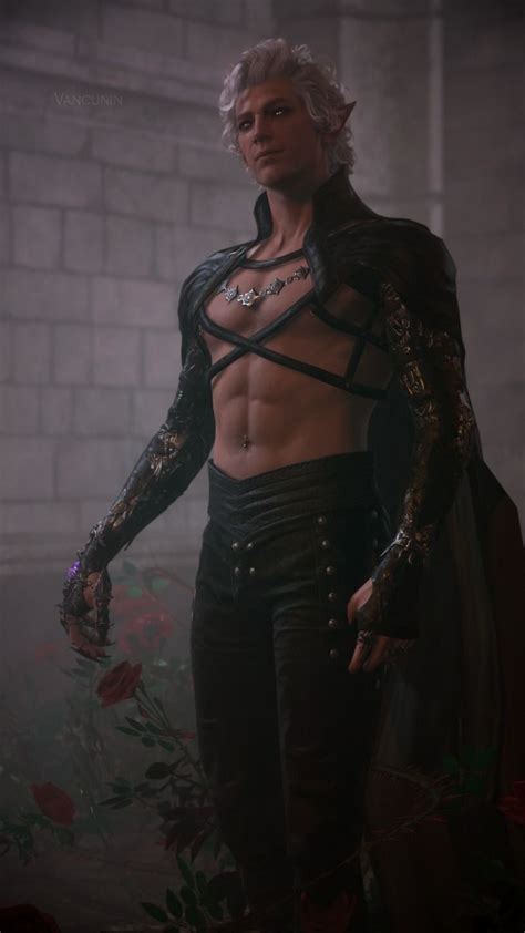 Pin By Redqueenink On Baldurs Gate Baldur S Gate Hot Vampires Hottest Video Game Characters