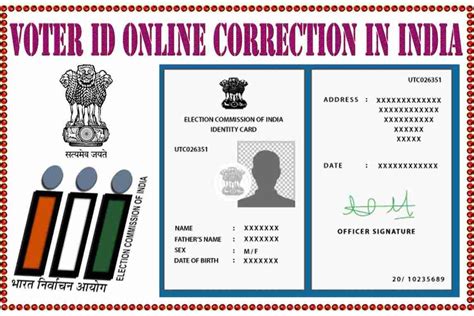 Voter Id Card Correction Online Voter Id Card Me Name Dob Photo Hot Sex Picture