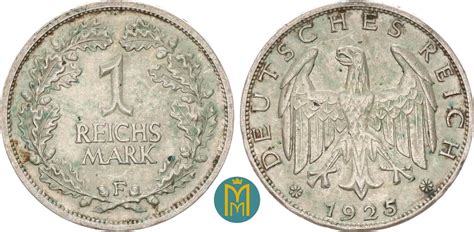 Deutschland Weimarer Republik Reichsmark F Vf Ma Shops