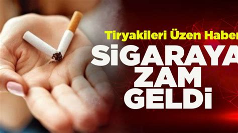 Sigaraya Zam Geldi Denizli Akt El Son Dakika Denizli Haberleri