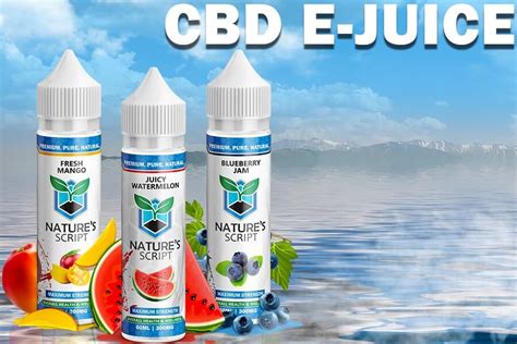 How to Vape CBD E-Juice | Nature's Script