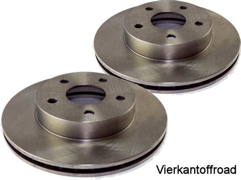 Vierkant Offroad Brake Disc Set Front Axle Jeep Grand Cherokee Wj