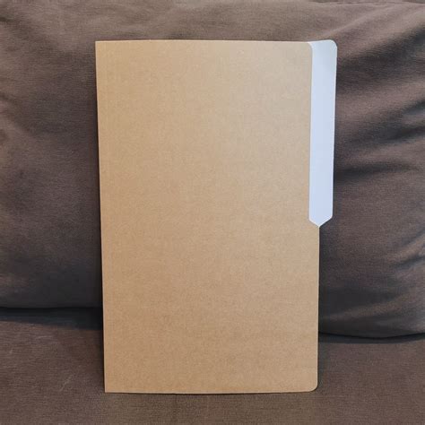 Brown Folder With White Tab Long Or Short Lazada PH