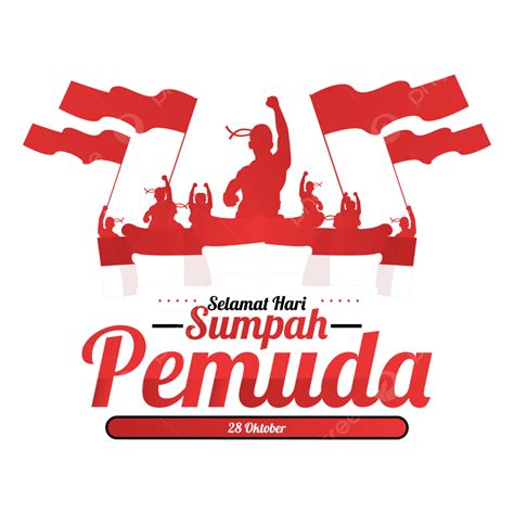 Template Creative Design Sumpah Pemuda Dari Indonesia 28 Oktober 2021