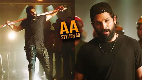 Icon Star Allu Arjun Latest Stylish Ad Video Pushpa 2 Friday Trending Youtube