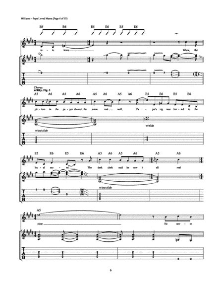 Papa Loved Mama By Garth Brooks And Kim Williams Digital Sheet Music