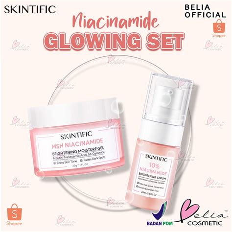 Jual Belia Skintific Msh Niacinamide 10 Niacinamide Serum Moisture Gel Brightening