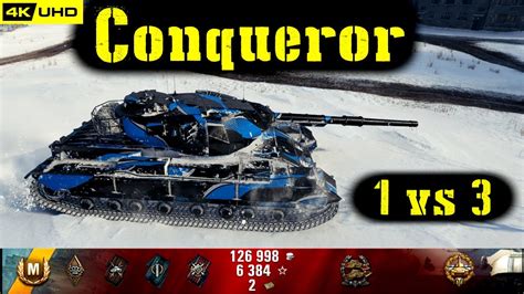 World Of Tanks Conqueror Replay 4 Kills 7 8K DMG Patch 1 7 0 YouTube