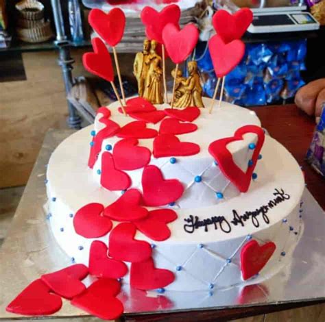 Top Marriage Anniversary Cake Images For Whatsapp Amazing