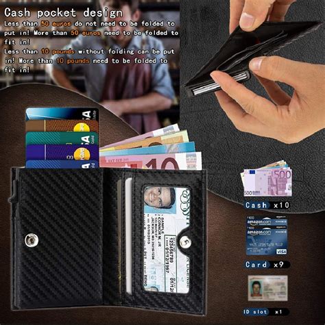 Classic Binliroo Rfid Blocking Wallet For Men Rfid Wallet