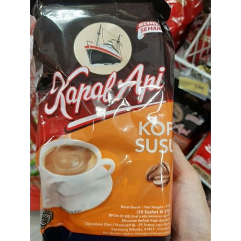 Jual Kopi Kapal Api Susu Special Mix Mantap Gula Aren 1 Pack Isi 10