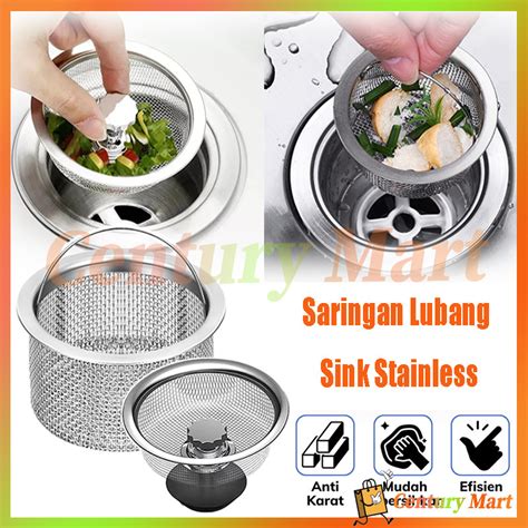 Jual Saringan Lubang Sink Stainless Saringan Wastafel Dapur Saringan