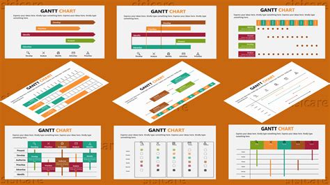 Gantt Chart Slides - Sisicare