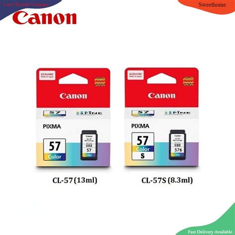 Original Canon Cl S Colour Fine Ink Cartridge Ml B Aa