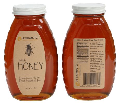 Queenline Classic Honey Jar - Customer Label Ideas | OnlineLabels®