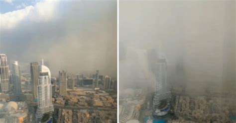 Sandstorm Engulfing Dubai Looks Straight Out Of A Sci-fi Film