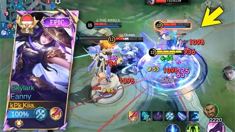 Solo Ranked Fanny Ketemu Tim Beginian Hard Game Mobile Legends