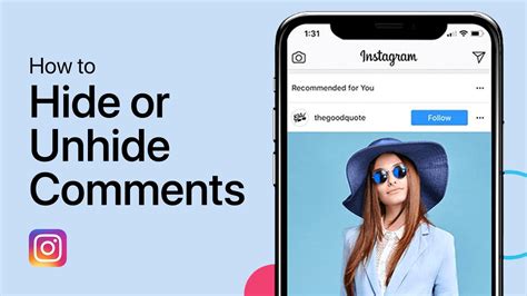 How To Hide And Unhide Comments On Instagram New Update — Tech How