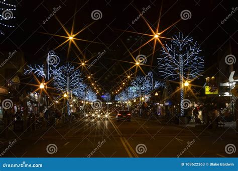 Pigeon Forge Tn Christmas Lights Editorial Stock Photo Image Of