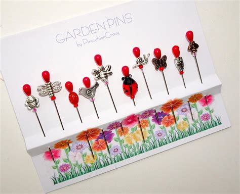 Garden Pins Embellishment Pins Decorative Pins T For Quilter Sewing