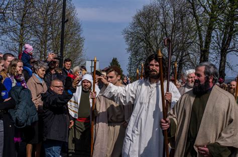 Misterium M Pańskiej w Kalwarii Zebrzydowskiej 2019 Wjazd Pana Jezusa