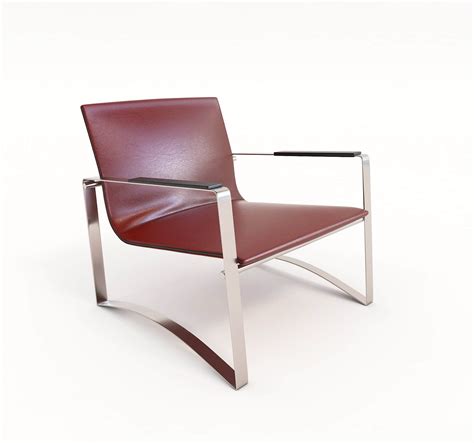 Modern Comfortable Reading Chair 2 - 3D Model by nhattuankts