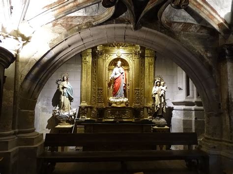 Los Arcos Capillas Iglesia De Santa Maria Navarra Flickr