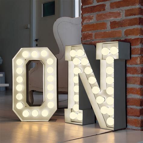 Alphabet Lights Alphabet Lighting Light Bulb Letters Light Letters