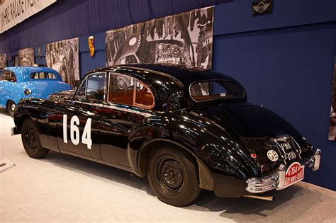 Foto Jaguar Mk VII Siegerfahrzeug Der Rallye Monte Carlo 1956