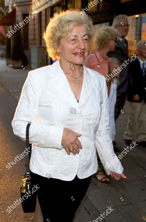 Boris Beckers Mother Elvira Editorial Stock Photo Stock Image