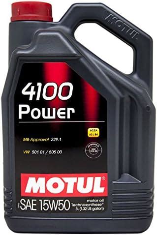 Motul 4100 Power 15W 50 1L Amazon De Auto Motorrad