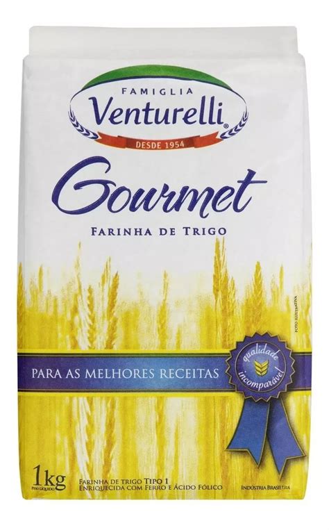 Farinha De Trigo Venturelli Gourmet Tipo Pacote Kg Mebuscar Brasil